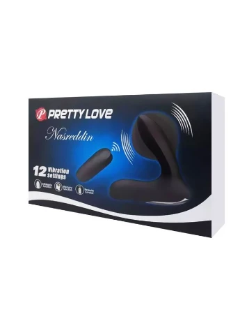Масажер простати, що розширюється з пультом ДУ Nasreddin, BI-014463W Pretty Love (383073022)