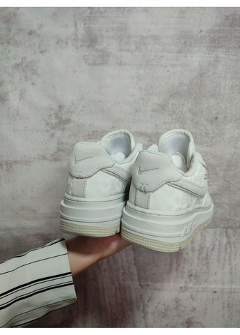 КРОСІВКИ ЖІНОЧІ NIKE AIR FORCE 1 LOW LUXE SUMMIT WHITE НАЙК АІР ФОРС 1 ПРЕМІУМ No Brand білі демісезони (368885455)