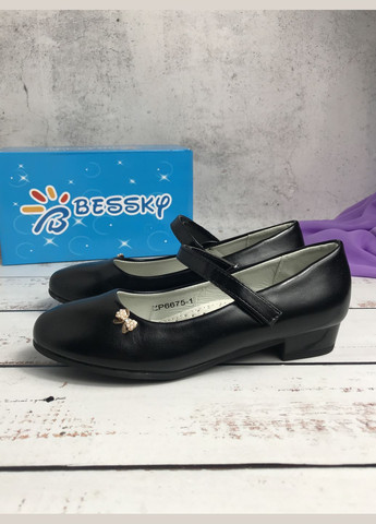 Туфлі дитячі для дівчинки Чорний (193) Bessky (347236254)