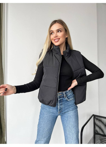 Базовая жилетка женская на синтепоне 150 (Замеры в описании) DK/DL Мода без кордонів (366725502)