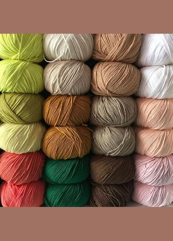 JEANS № 16 - бузок бавовна-акрил нитки пряжа для в"язання Етрофил Etrofil (366394459)