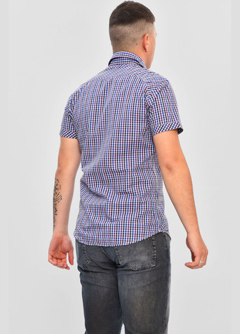 Фиолетовая классическая рубашка однотонная Let's Shop