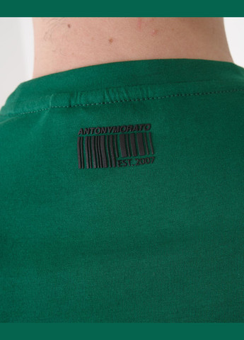 Зеленая футболка-футболка мужская для мужчин Antony Morato