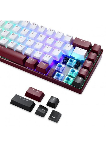 Клавиатура беспроводная BK67 Longhua Blue Red (mtbk67rmb) Motospeed (354731106)