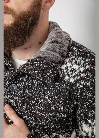 Коричневый демисезонный свитер мужской,, 214r10321 Ager