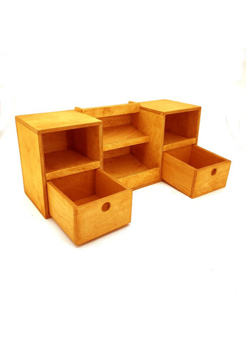 Органайзер настільний з дерева Шелдон каррі (КНЦ-008203) No Brand (328224782)