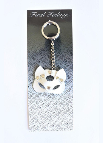 Брелок Кошечка Белый No Brand (303878221)