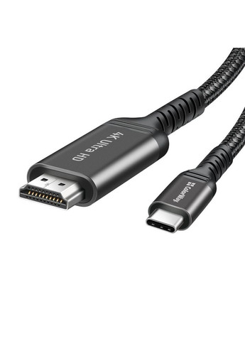 Кабель HDMI - USB Type-C (M/M), 4K/60 Гц, 2 м, Black (CW-CBCHD077-BK) Colorway (370622426)