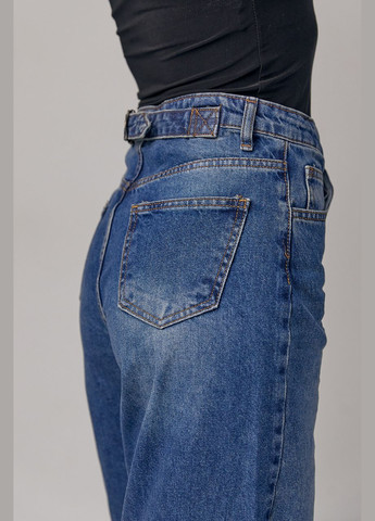 Жіночі джинси Skater з високою посадкою Lurex - (290663612)