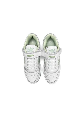 Кроссовки женские White Olive No Brand Originals Forum 84 Low белые демисезоны (402337126)