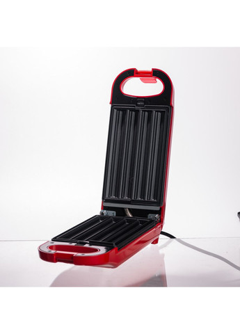 Мультипекарь 6 в 1 Червоний для вафель кексів пончиків та бутербродів антипригарний прилад Sokany (370432508)