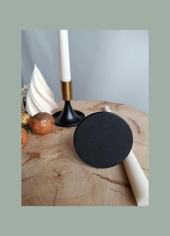 Подсвечник из нержавеющего металла Black&Gold для столовой свечи (d – 22 мм) No Brand (316323064)