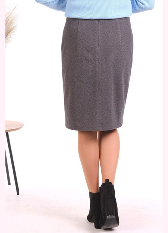 Спідниця жіноча 083 ялинка вовна сіра Актуаль (322535696)