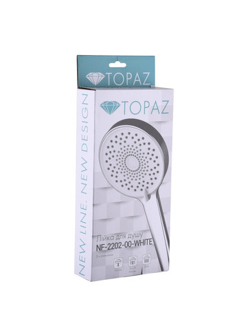Душова лійка NF-2202-00-WHITE Topaz (333703766)