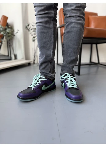 Комбіновані кросівки чоловічі nike dunk low ltd wizard limited найк данк демісезон No Brand