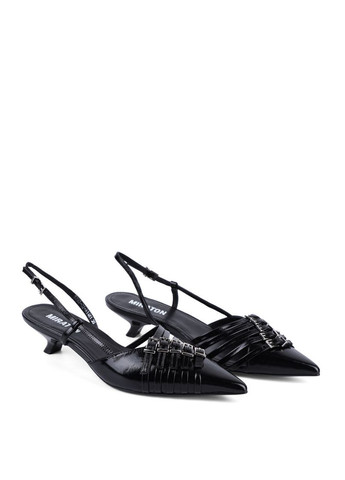 MIRATON Женские Туфли 5393-02-N1481 Черная Кожа черный з, китай — лето (330179876)