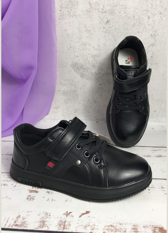 Туфлі мокасини дитячі для хлопчика Чорний (230) Jong Golf (347236370)