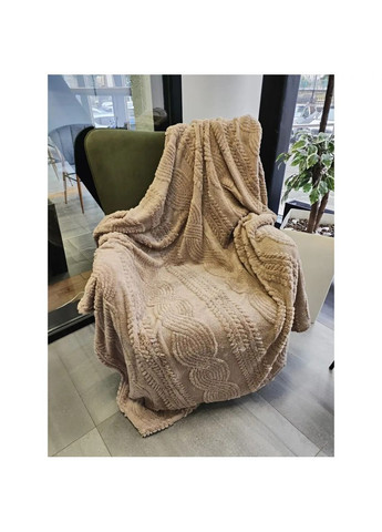 Плед Косы VS-PB-3000C 150х200 см капучино Versailles (368762553)