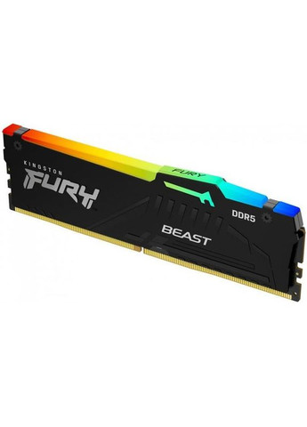 Пам'ять для настільних комп'ютерів 32 GB DDR5 5200 MHz Beast RGB (KF552C40BBA-32) Kingston FURY (362668931)