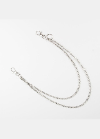 Ремень + двойная цепь простой металлический панк стиль 105 см No Brand (335414029)