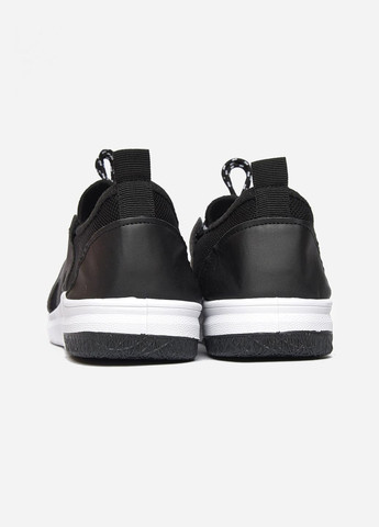 Черные демисезонные кроссовки мужские черного цвета на шнуровке текстиль Let's Shop