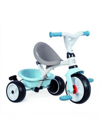 Дитячий велосипед з козирком, багажником та сумкою Блакитний (741400) Smoby с козырьком, багажником и сумкой голубой (284724857)