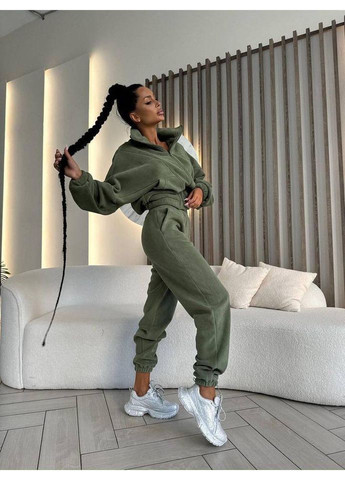 Жіночий теплий костюм з двостороннього флісу Україна (361067648)