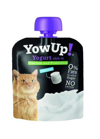 Йогурт із пребіотиком для кішок Упаковка 3 шт. 85 гр. YowUp! (271530766)