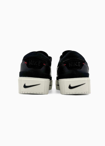 Чорно-білі всесезонні жіночі кросівки nike legacy lift black white No Brand Court