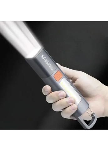 Світлодіодний ліхтарик з карабіном та вологозахист IPX6 Smiling Shark (372084528)