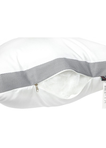Подушка лебединий екопух 50х70 білого кольору на блискавці SO102386 Sonex (360407002)