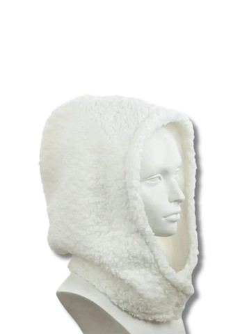 Женский зимний комплект Капор + Кепка - Барашек No Brand Зимовий комплект капор + кепка (355794088)