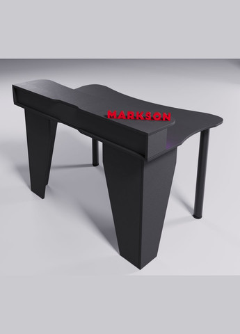 Геймерський комп'ютерний стіл безпідсвітки "ARES - PRO" чорний Markson MS903 -1 чорний (319155119)