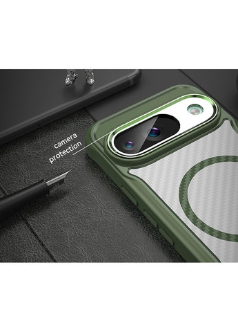 Чехол Hybrid для Google Pixel 9 Green Lenuo (361903453)