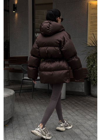 Коричневий зимній Пуховик Byron