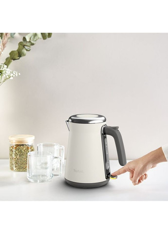 Электрочайник Collection 1.68л, Strix, нерж. сталь, бежевый Tefal (360398156)