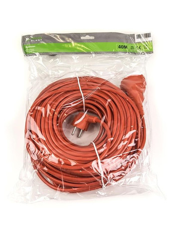 Подовжувач 40 м, 3x1.5мм2, 10А (JY-3024/40) PowerPlant (314833133)