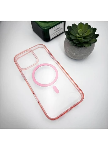 Чохол Acrilyc Colorful з MagSafe для iPhone 16 Pro Pink No Brand (382767879)