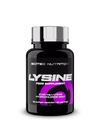 Аминокислота Scitec Lysine, 90 капсул Scitec Nutrition (293420243)