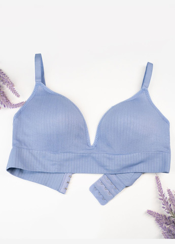 Голубой топ бюстгальтер Magnet без косточек трикотаж