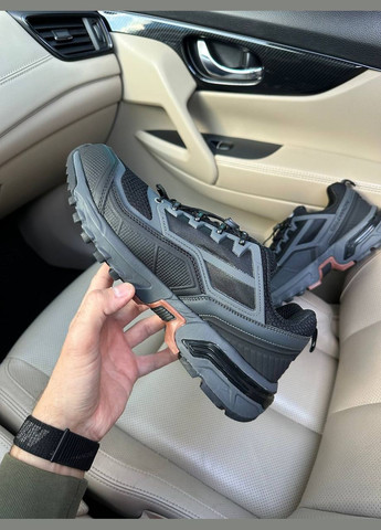 Чорні Зимовий кросівки зимові чоловічі salomon acs winter gore-tex black gray termo | саломон acs чорні сірі термо No Brand