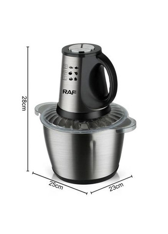 Блендер R.7032 подрібнювач кухонний з нержавіючої сталі 3 л 1000 Вт, Блендер для дитячого пюре RAF (364664925)