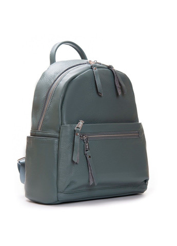 Жіночий рюкзак шкіряний 8635-9 l-green Alex Rai (316192861)