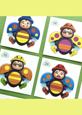 Развивающий пазл-вкладыш "Солнышко эмоции" (ПСД280) PSD280 No Brand (339780257)