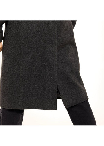 Темно-сіре демісезонне Чоловіче класичне демісезонне пальто темно-сіре Freedom