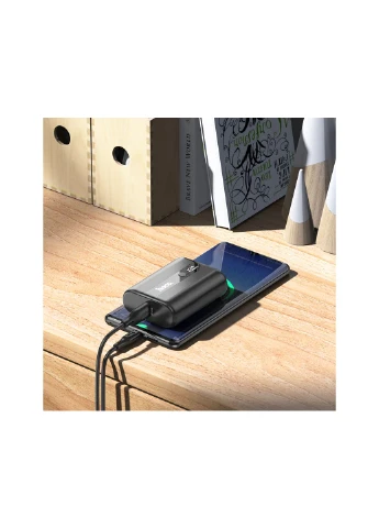 Зовнішній акумулятор 22.5W+PD20W fully compatible power bank(10000mAh) Hoco Q3 Pro (380296062)