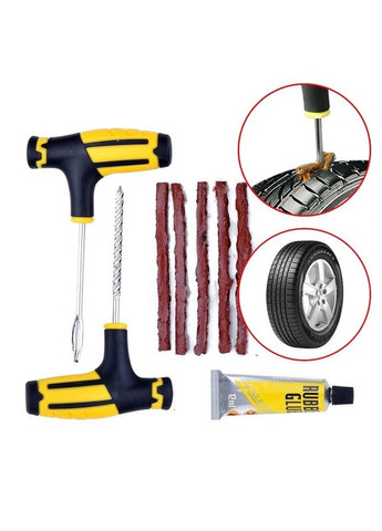 Набор для ремонта бескамерных шин CZK-8008 сырая резина набор шин бескаме No Brand (348118964)