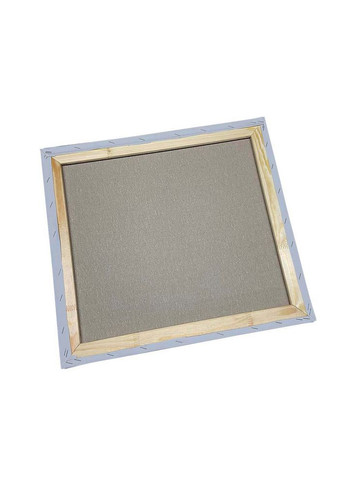 Полотно грунтованное 35 х 35 см, на подрамнике, среднее зерно, хлопок, планка 25х16 мм, голубой грунт Artfactory (361860260)