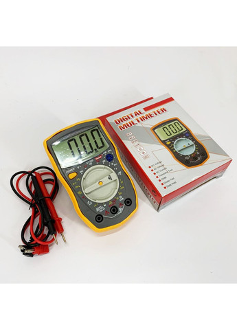 Мультиметр цифровий HAOYUE UT33D (генератор імпульсів, звукове продзвонювання, тест діодів, HOLD) ACV (365986195)