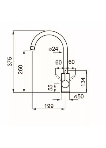 Смеситель кухонный Caddy Cromato ELLECI (368595939)